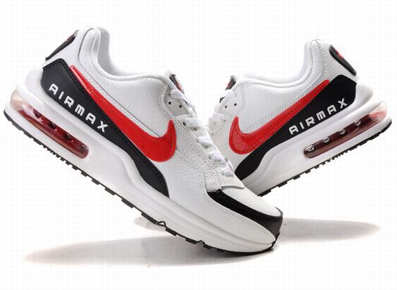 New Men'S Nike Air Max Ltd Black/ White/Red